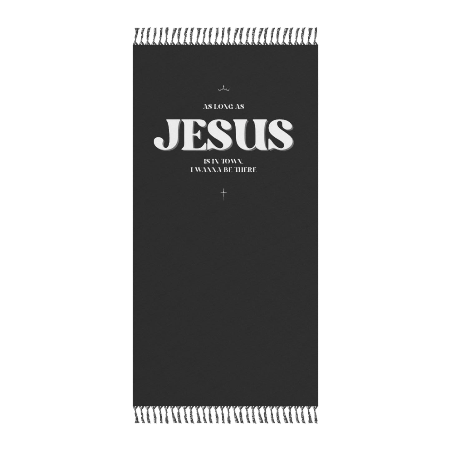 Boho Beach Towel | Jesus Inspired, Chic Summer Accessory, Perfect for Poolside, Vacation, Travel, Gift for Him/Her