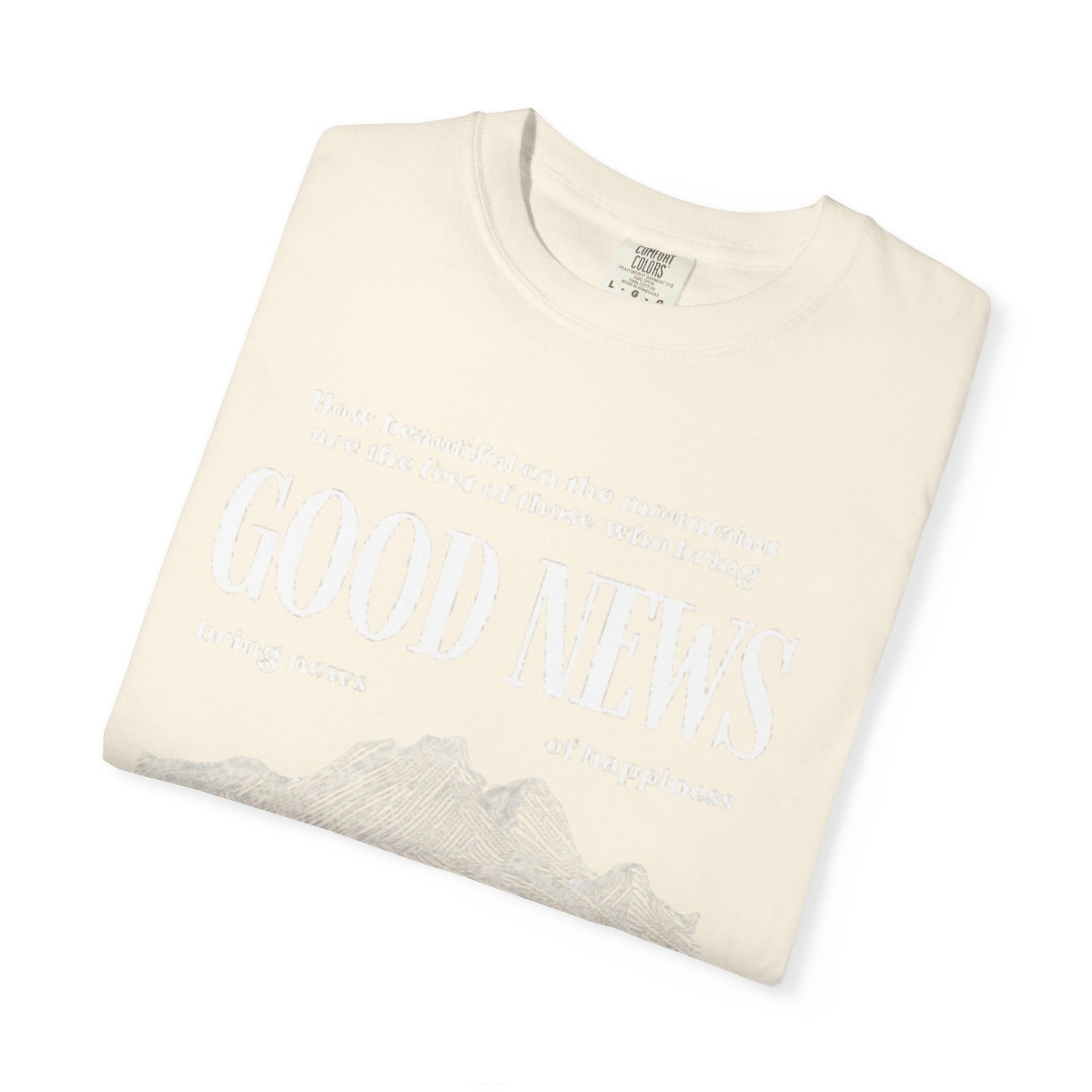 Inspirational Unisex T-Shirt, Good News Apparel, Gift for Believers, Religious Tees, Faith-Based Fashion, Spiritual Wear