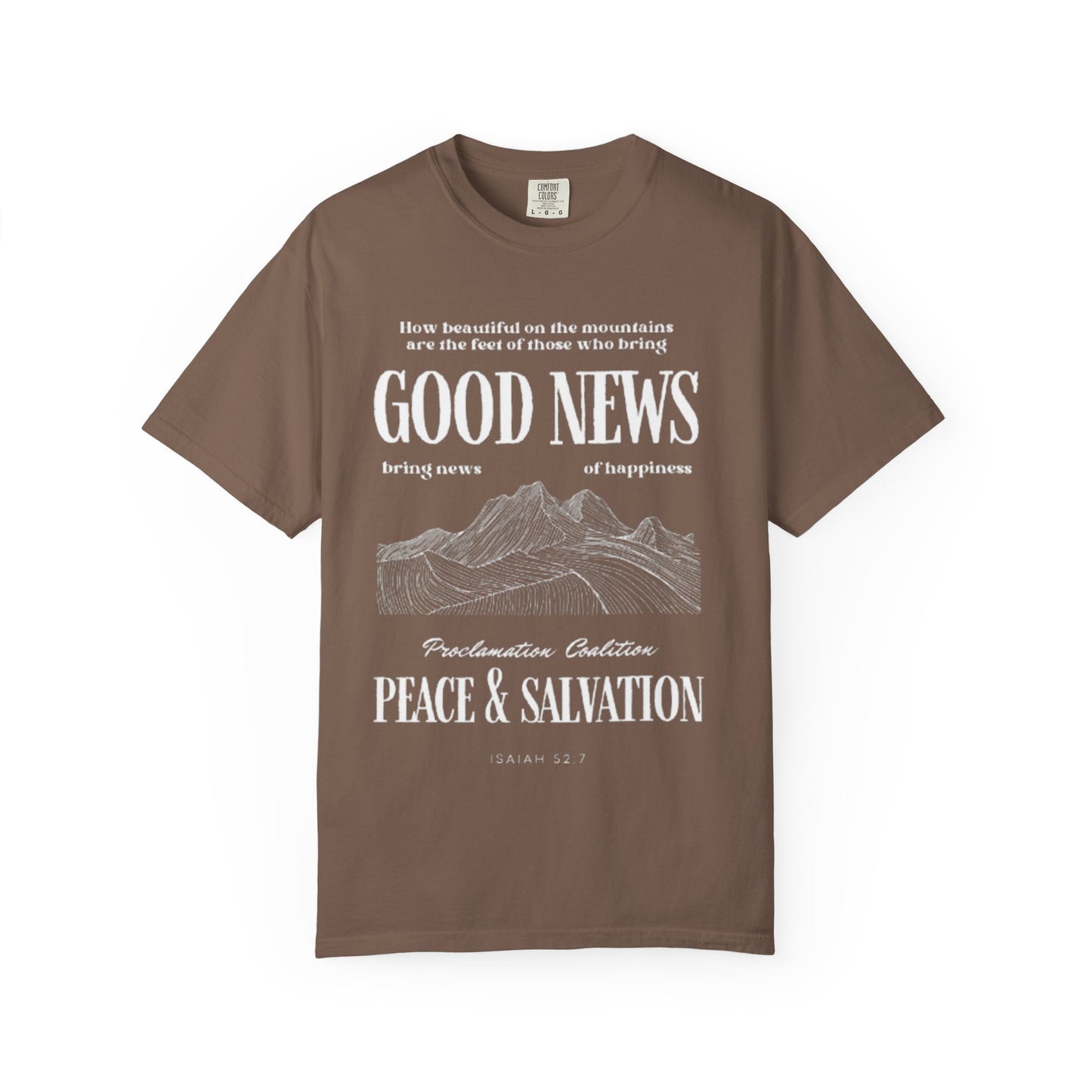 Inspirational Unisex T-Shirt, Good News Apparel, Gift for Believers, Religious Tees, Faith-Based Fashion, Spiritual Wear