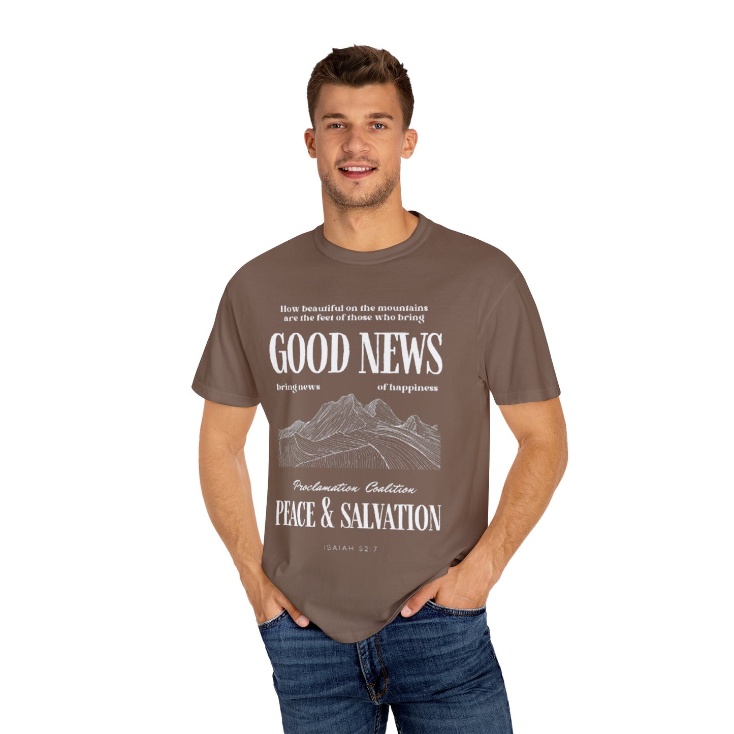 Inspirational Unisex T-Shirt, Good News Apparel, Gift for Believers, Religious Tees, Faith-Based Fashion, Spiritual Wear
