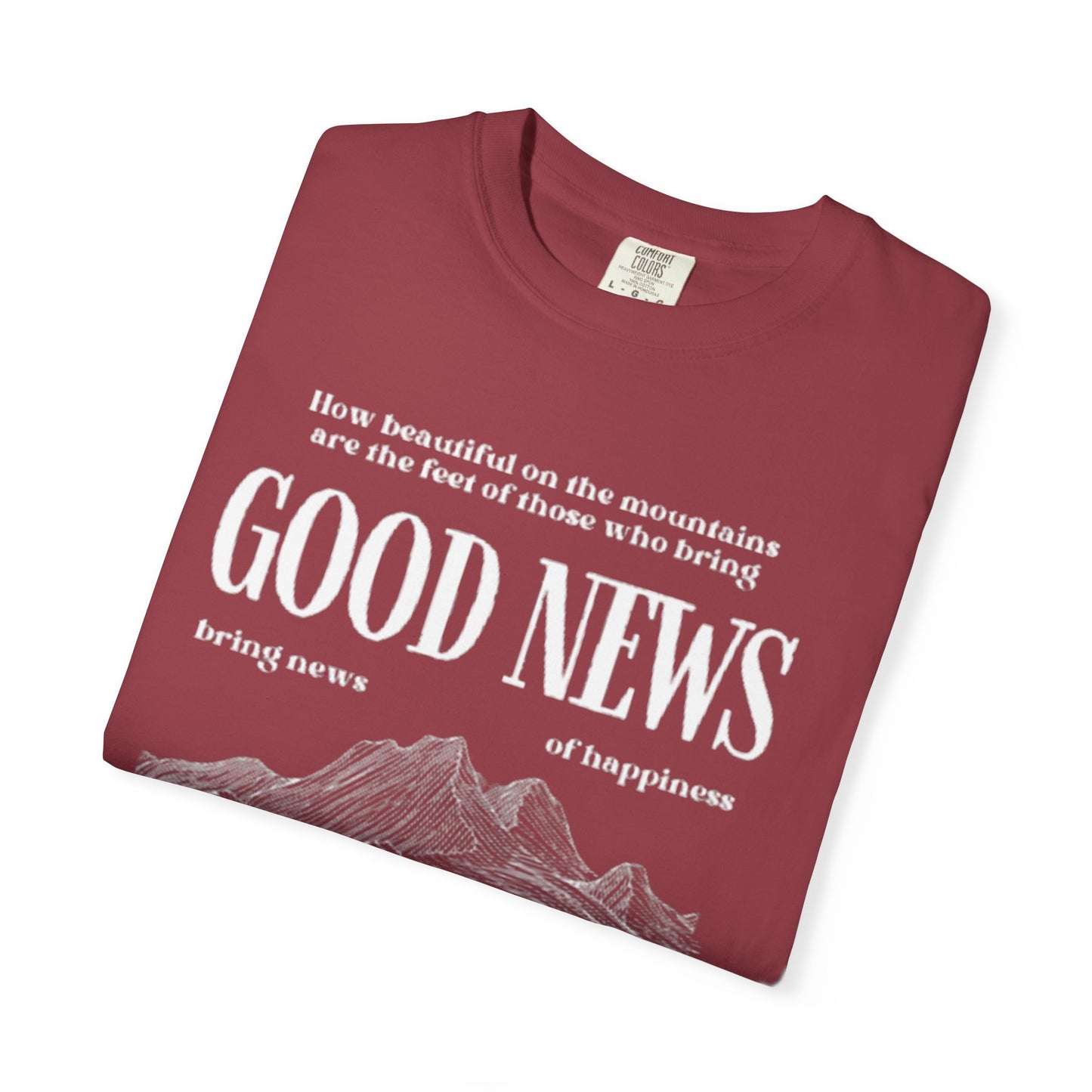 Inspirational Unisex T-Shirt, Good News Apparel, Gift for Believers, Religious Tees, Faith-Based Fashion, Spiritual Wear