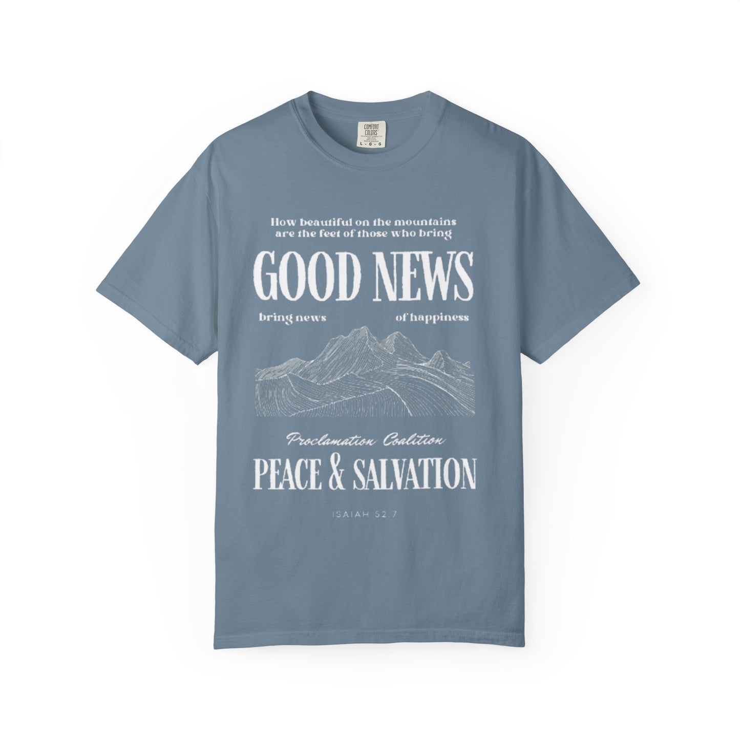 Inspirational Unisex T-Shirt, Good News Apparel, Gift for Believers, Religious Tees, Faith-Based Fashion, Spiritual Wear