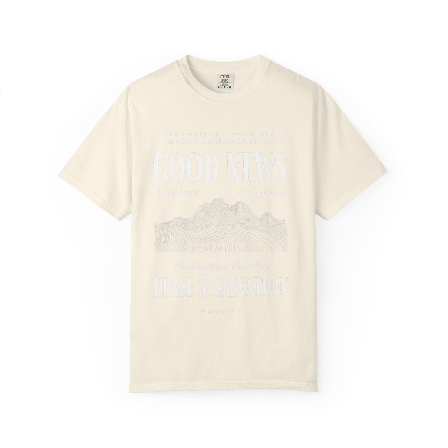 Inspirational Unisex T-Shirt, Good News Apparel, Gift for Believers, Religious Tees, Faith-Based Fashion, Spiritual Wear