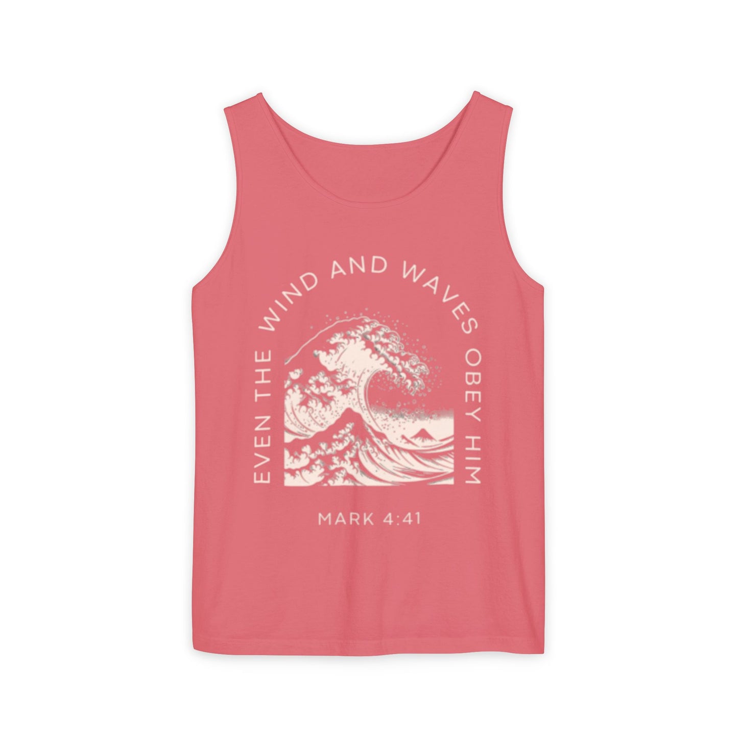 Ocean Wave Unisex Tank Top, Summer Essential, Beachwear, Casual Layering, Vacation Wardrobe, Graphic Tee, Gift Idea