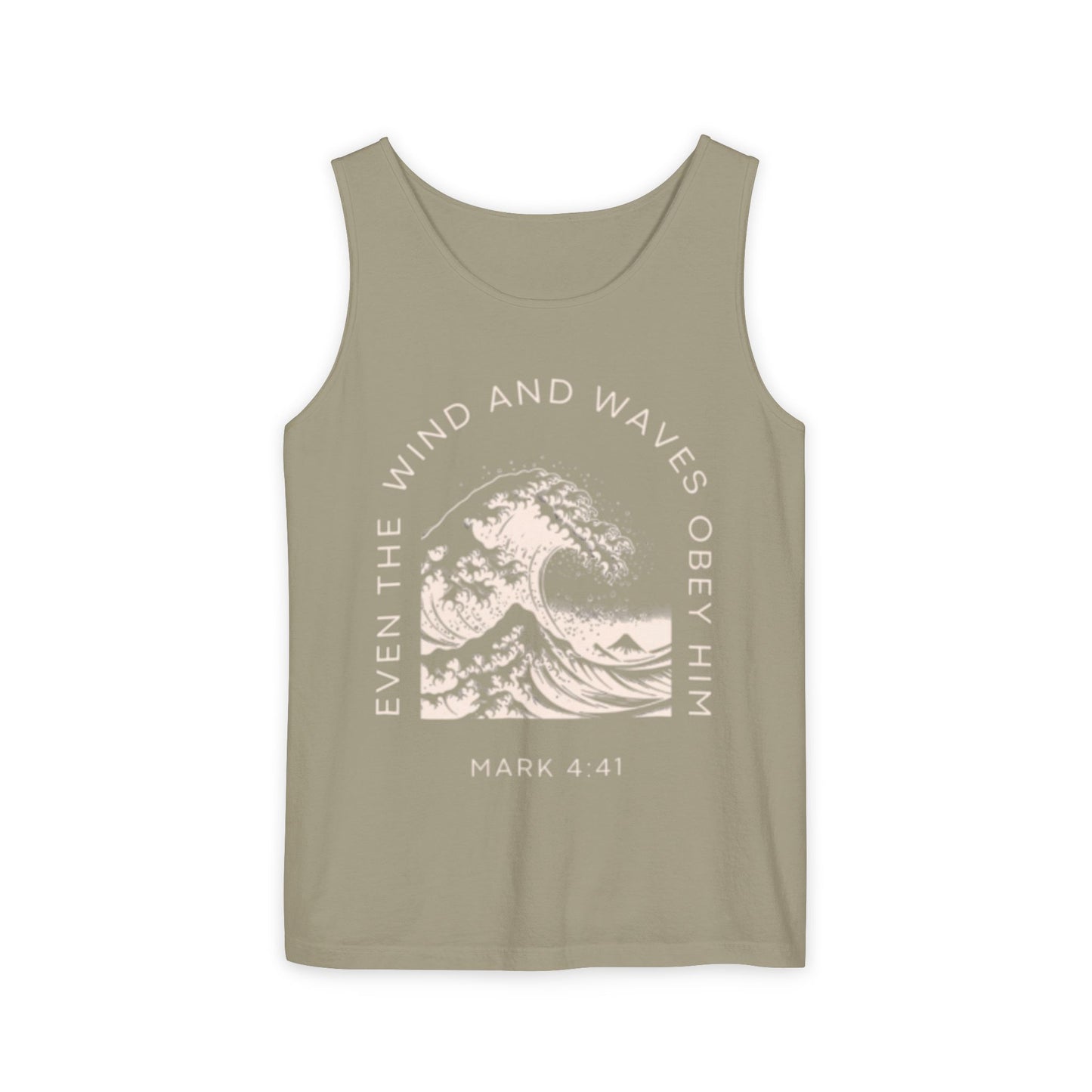 Ocean Wave Unisex Tank Top, Summer Essential, Beachwear, Casual Layering, Vacation Wardrobe, Graphic Tee, Gift Idea