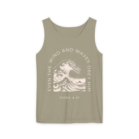 Ocean Wave Unisex Tank Top, Summer Essential, Beachwear, Casual Layering, Vacation Wardrobe, Graphic Tee, Gift Idea