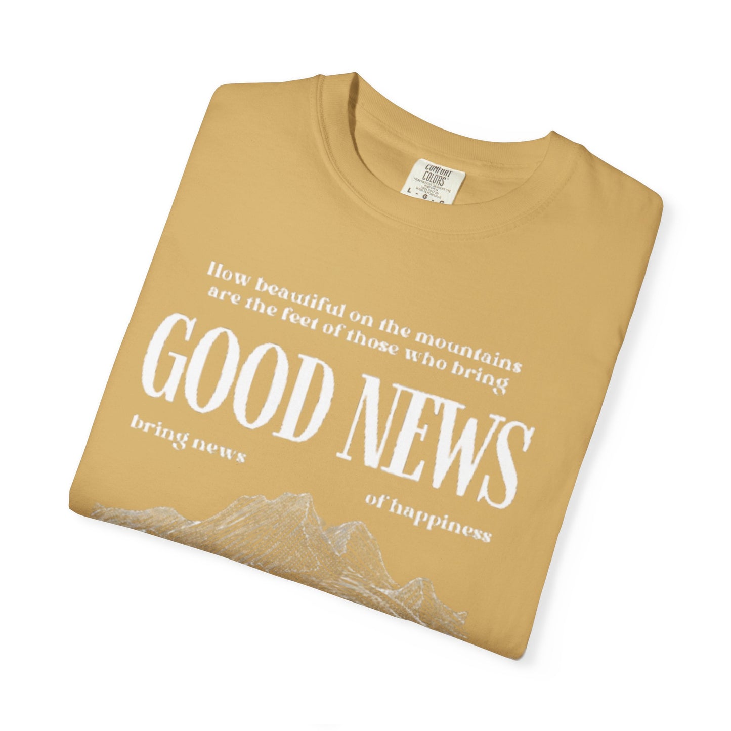 Inspirational Unisex T-Shirt, Good News Apparel, Gift for Believers, Religious Tees, Faith-Based Fashion, Spiritual Wear