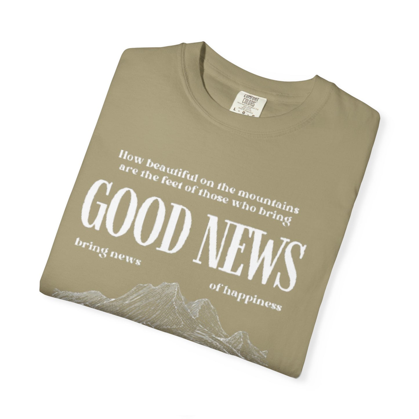 Inspirational Unisex T-Shirt, Good News Apparel, Gift for Believers, Religious Tees, Faith-Based Fashion, Spiritual Wear