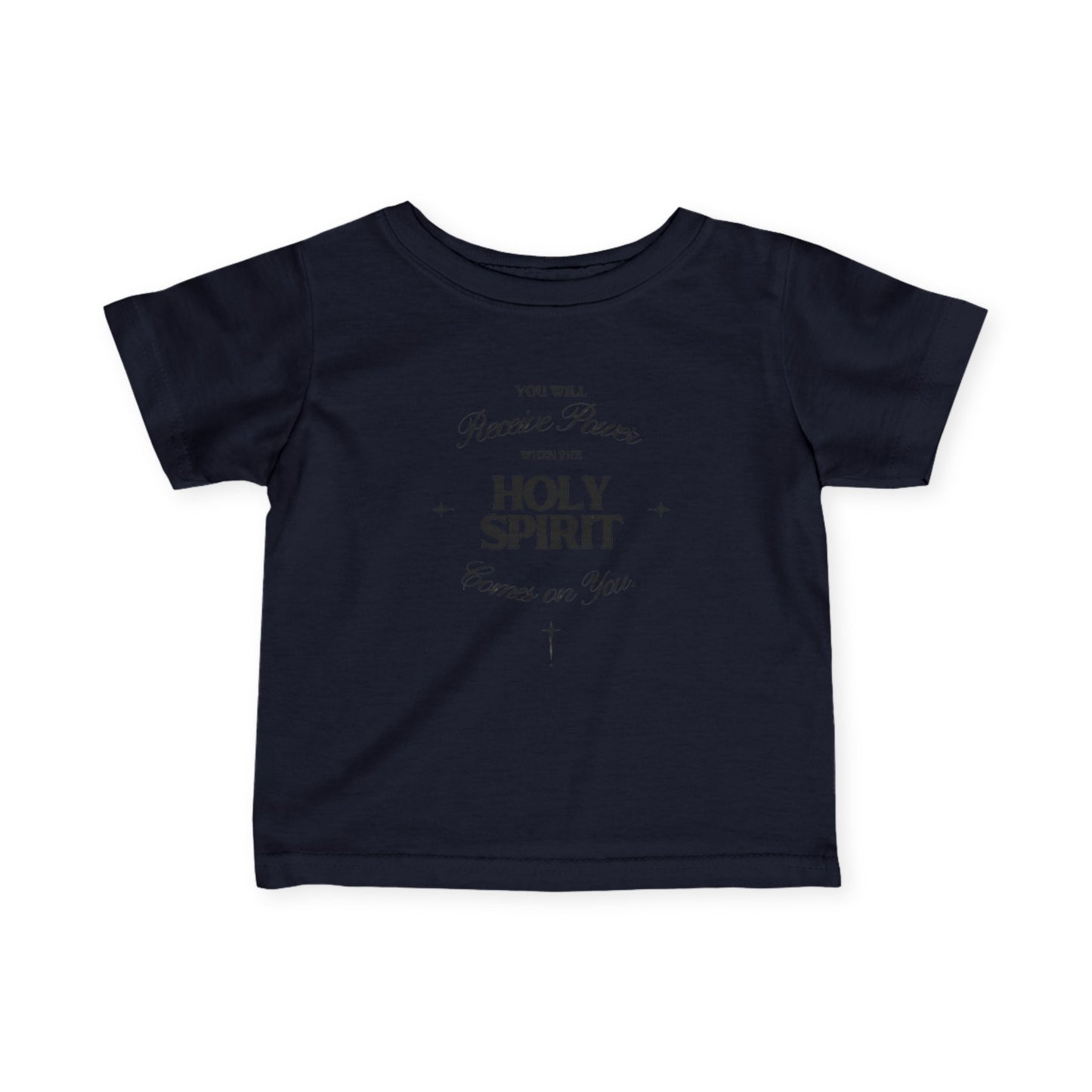 Holy Spirit Infant T-Shirt – Christian Baby Tee, Baptism Outfit, Newborn Gift, Faith-Based Kids quality Clothing
